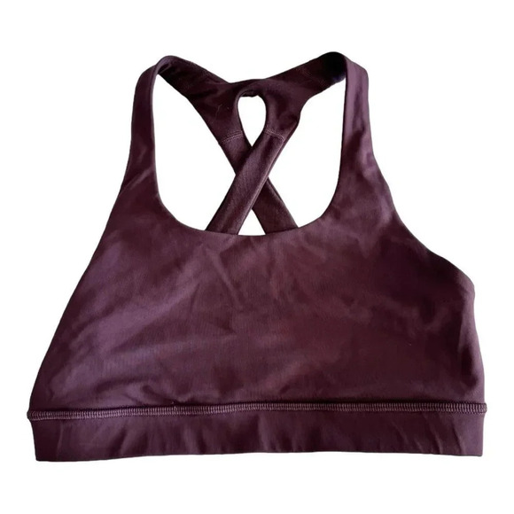 Lululemon Time to Sweat Bra Purple - Picture 1 of 8